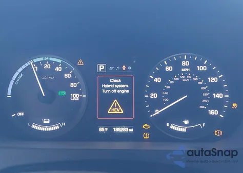 2017 Hyundai Sonata Hybrid Se from USA, damaged, VIN KMHE24L13HA044393